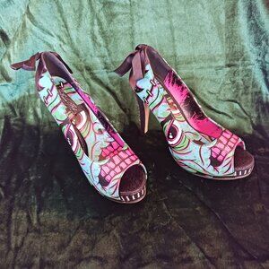 Iron Fist Frankenstein heels.